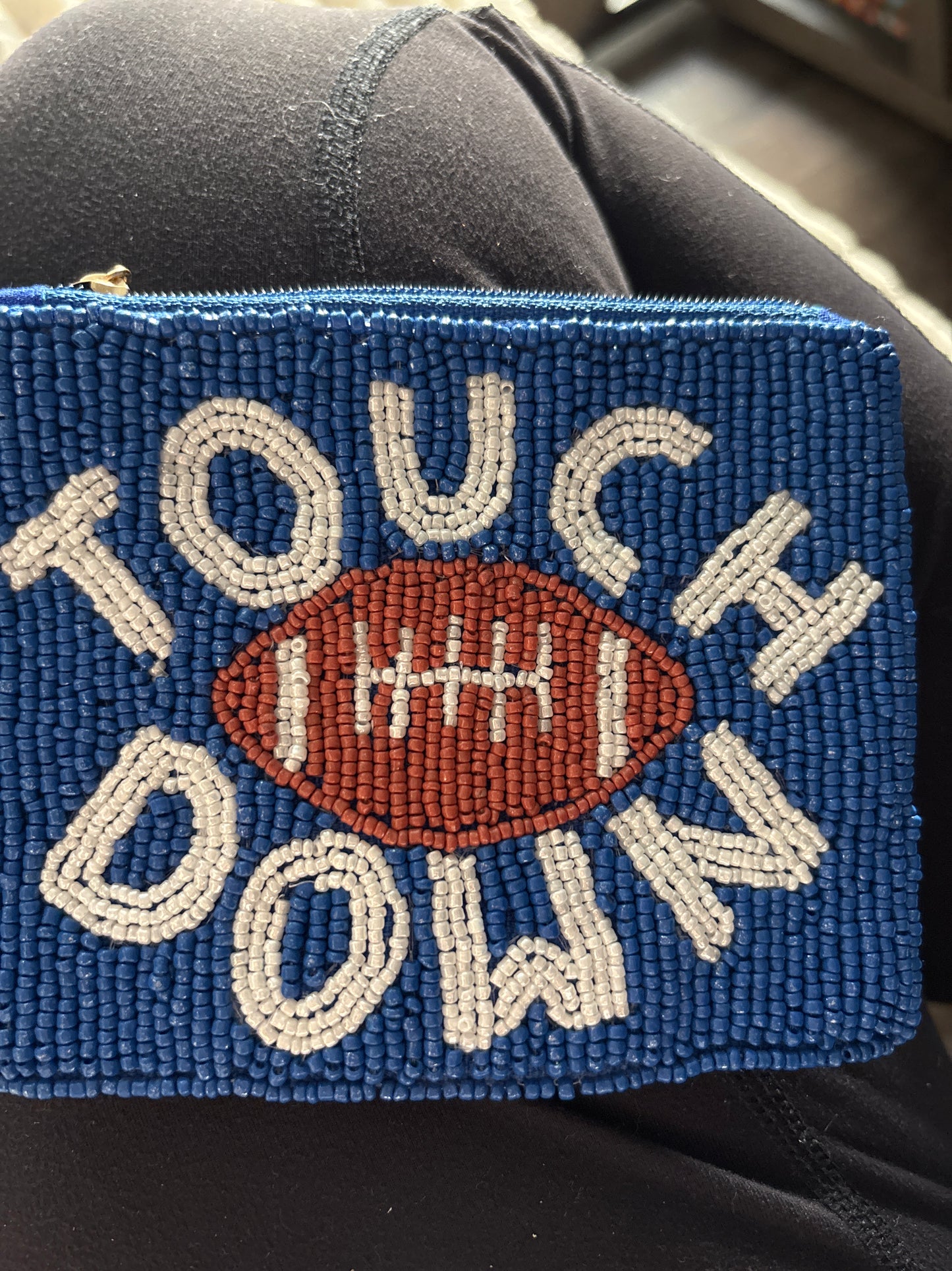 Touch Down Beaded Bag