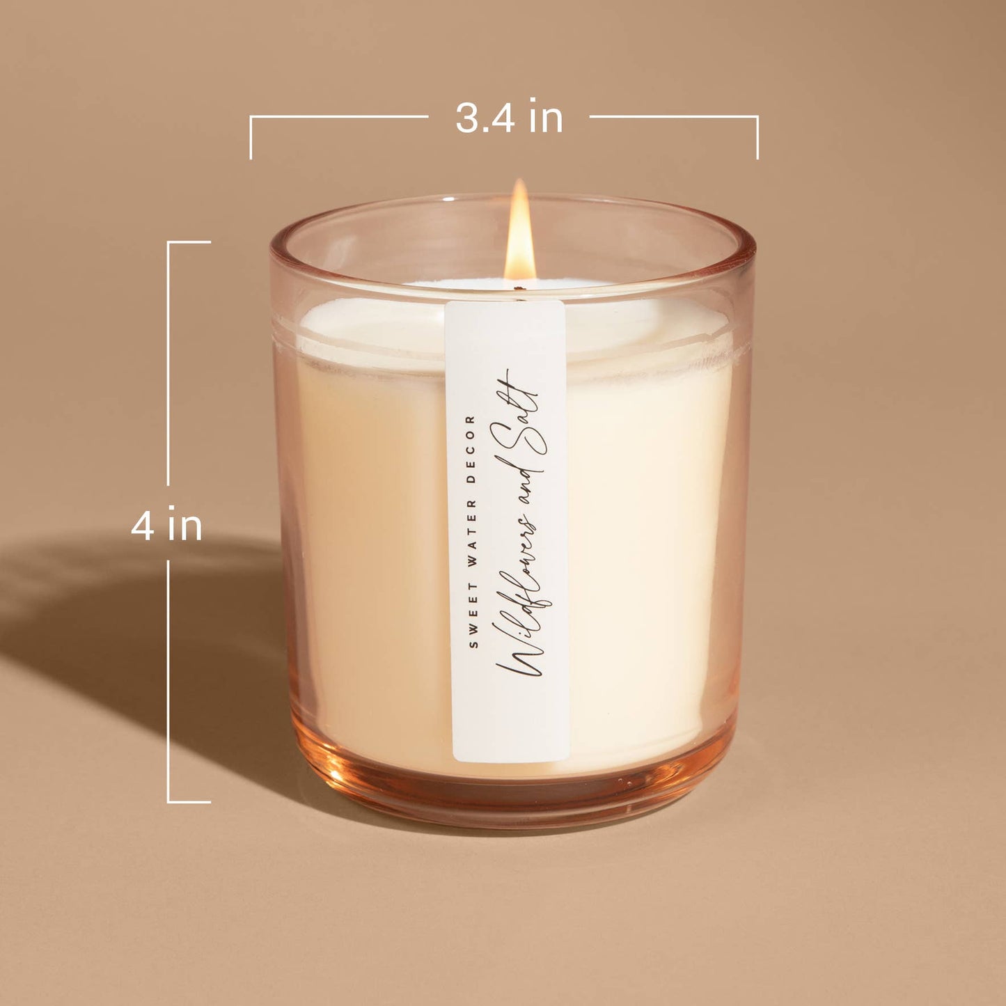 Salt and Sea 12 oz Soy Candle - Home Decor and Gifts