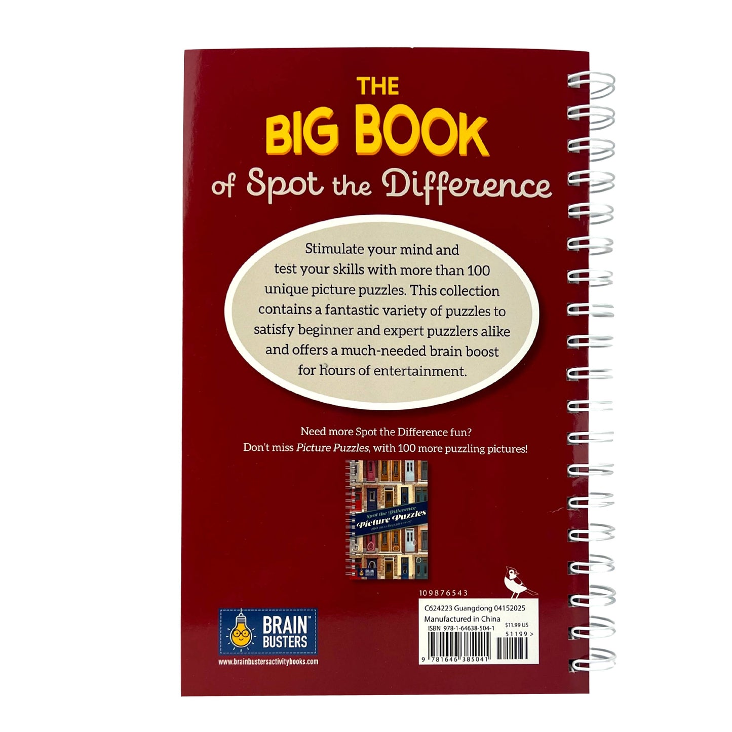 The Big Book of Spot the Difference Puzzle Book