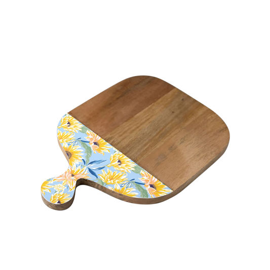 Blue Sunflower 12"x16" Cutting Board Item 4-09