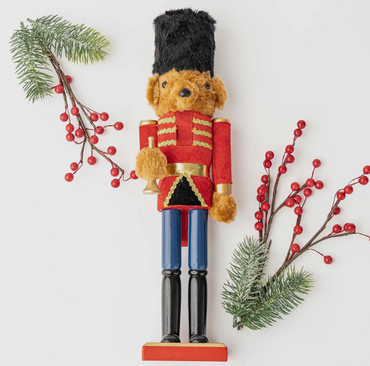 15 Inch Adorable Teddy Bear Nutcracker